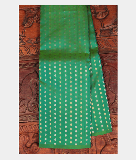 Yellowish Green Handwoven Kanjivaram Silk Saree T294529-image