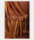 Light Khaki Brown Tussar Printed Saree T2791611