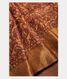 Light Khaki Brown Tussar Printed Saree T2791612