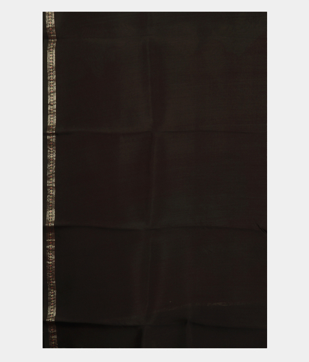 Black Kora Organza Printed Saree T2931643