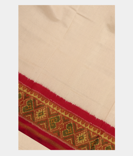 White Patola Silk Saree T287901-image