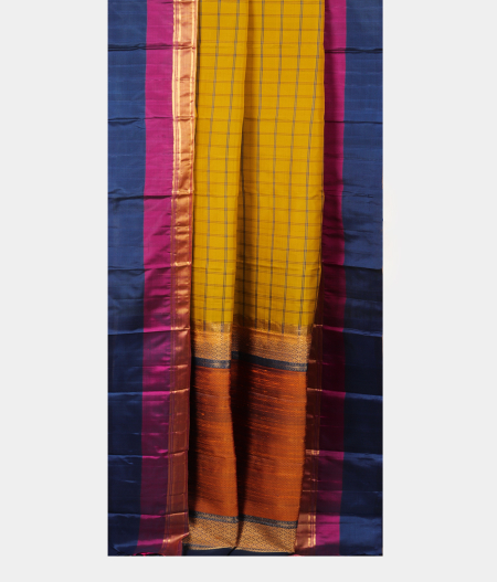 Yellowish Green Soft Silk Saree T2764342