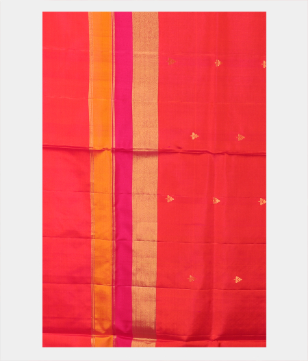 Bottle Green Soft Silk Saree T2432873