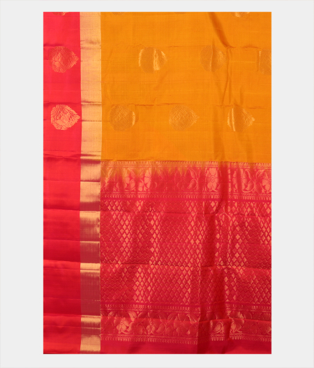 Yellow Soft Silk Saree T2947144