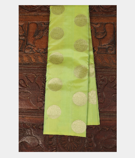 Light Green Handwoven Kanjivaram Silk Saree T294054-image