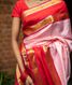 Lotus Pink Handwoven Kanjivaram Silk Saree T2292203