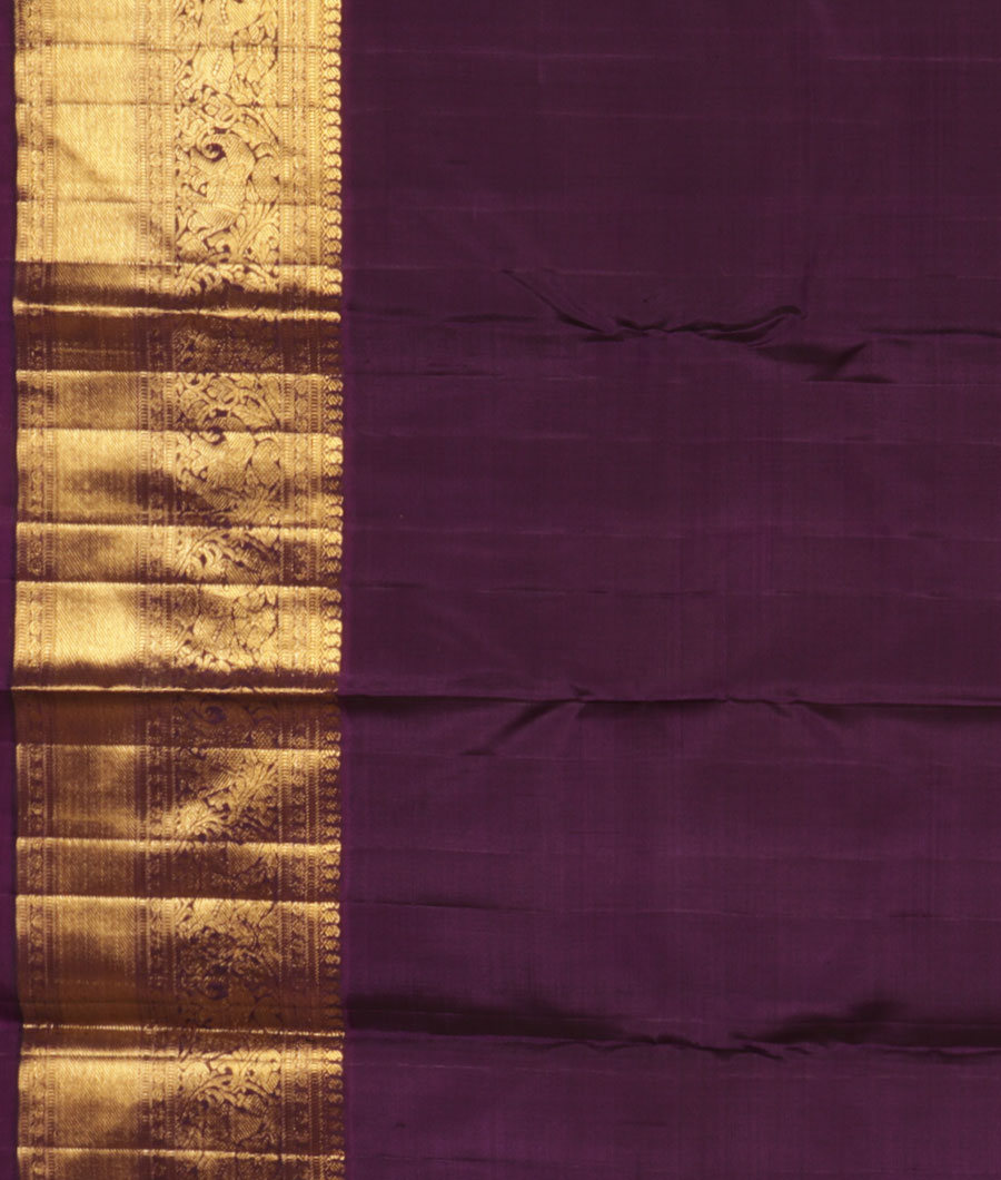 Green Handwoven Kanjivaram Silk Saree T2797893