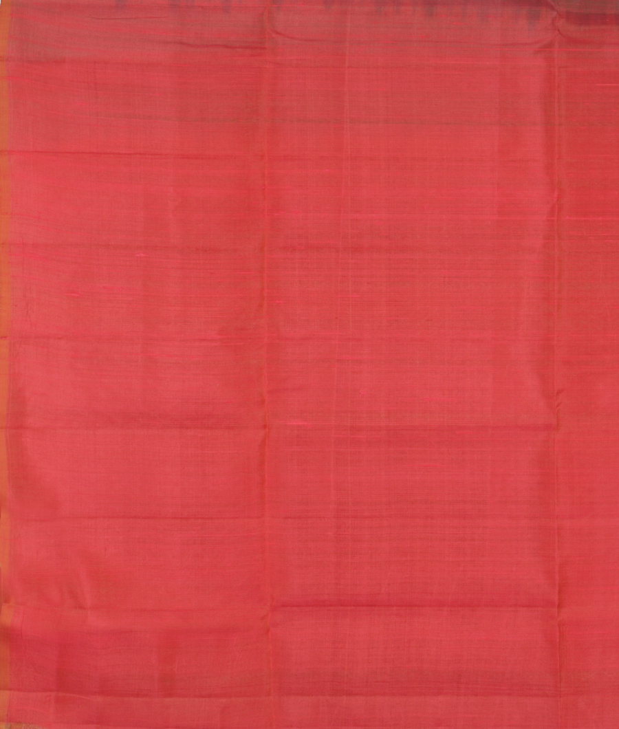 Turquoise Green Woven Raw Silk Saree T2824033