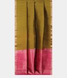 Mehndi Green Woven Raw Silk Saree T2823942