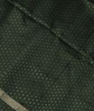 Bottle Green Woven Raw Silk Saree T2823921