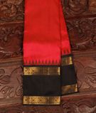 Red Handwoven Kanjivaram Silk Saree T2721431