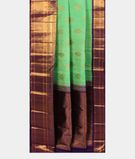 Green Handwoven Kanjivaram Silk Saree T2957492