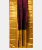 Purple Handwoven Kanjivaram Silk Saree T2957472