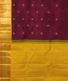 Purple Handwoven Kanjivaram Silk Saree T2957474