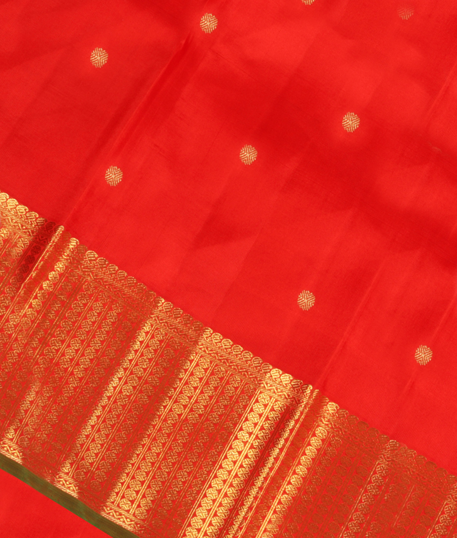 Red Handwoven Kanjivaram Silk Saree T238600-image