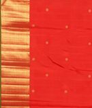 Red Handwoven Kanjivaram Silk Saree T2386003