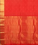Red Handwoven Kanjivaram Silk Saree T2386004