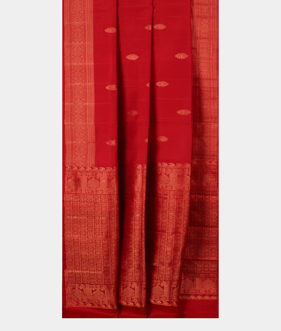 Maroon Handwoven Kanjivaram Silk Saree T2905302