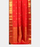 Red Handwoven Kanjivaram Silk Saree T2494872
