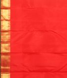 Red Handwoven Kanjivaram Silk Saree T2494873