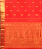 Red Handwoven Kanjivaram Silk Saree T2494874