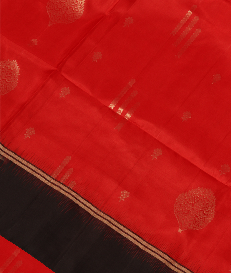 Red Soft Silk Saree T275206-image