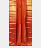 Pinkish Orange Handwoven Kanjivaram Silk Saree T2318022
