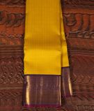 Yellowish Green Handwoven Kanjivaram Silk Saree T2957231