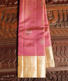 Pink Handwoven Kanjivaram Tissue Silk Saree T2289751