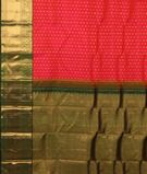 Orangish Pink Handwoven Kanjivaram Silk Saree T2911844