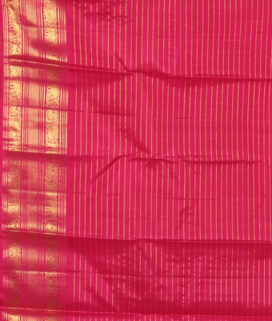 Cream Handwoven Kanjivaram Silk Saree T2650723
