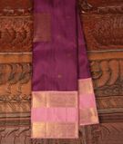 Purple Handwoven Kanjivaram Silk Saree T2644001