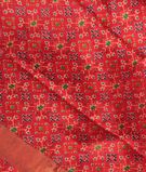 Red Printed Raw Silk Saree T2912991