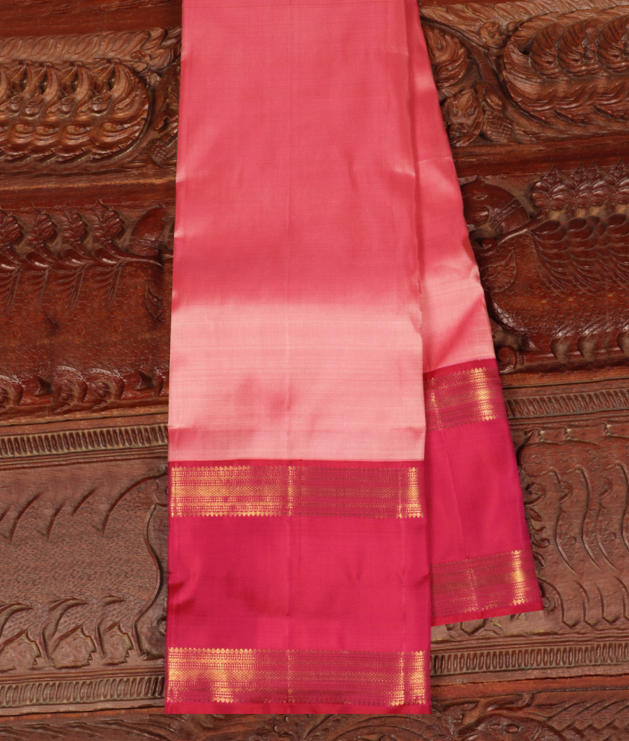 pink Handwoven Kanjivaram Silk Saree T282526-image