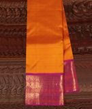Yellow Handwoven Kanjivaram Silk Saree T2826841