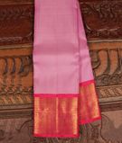 Lavender Pink Handwoven Kanjivaram Silk Saree T2758081