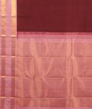 Deep Brown Handwoven Kanjivaram Silk Saree T2842544