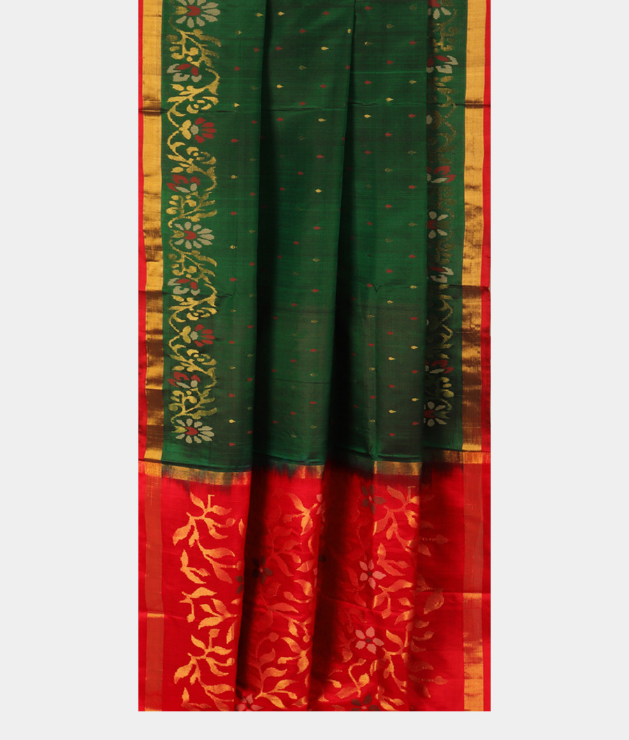 Green Uppada Silk Saree T2963202