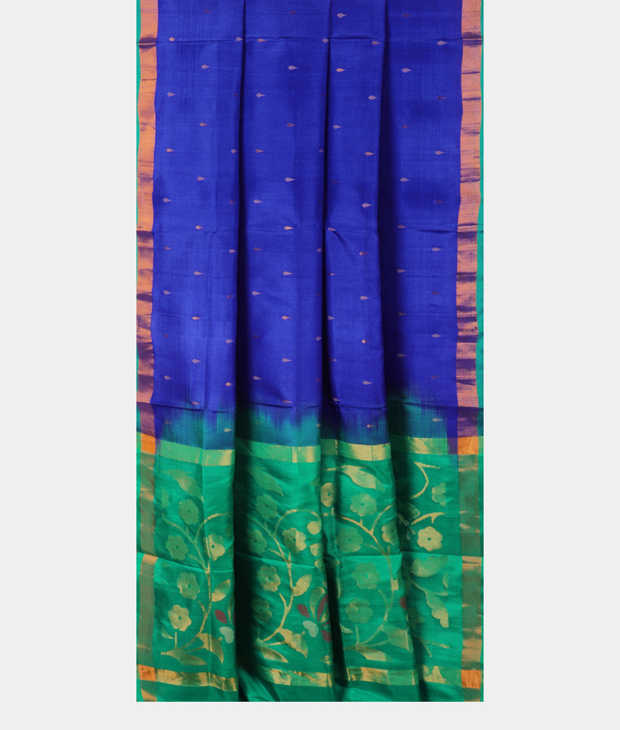Blue  Uppada Silk Saree T2963042