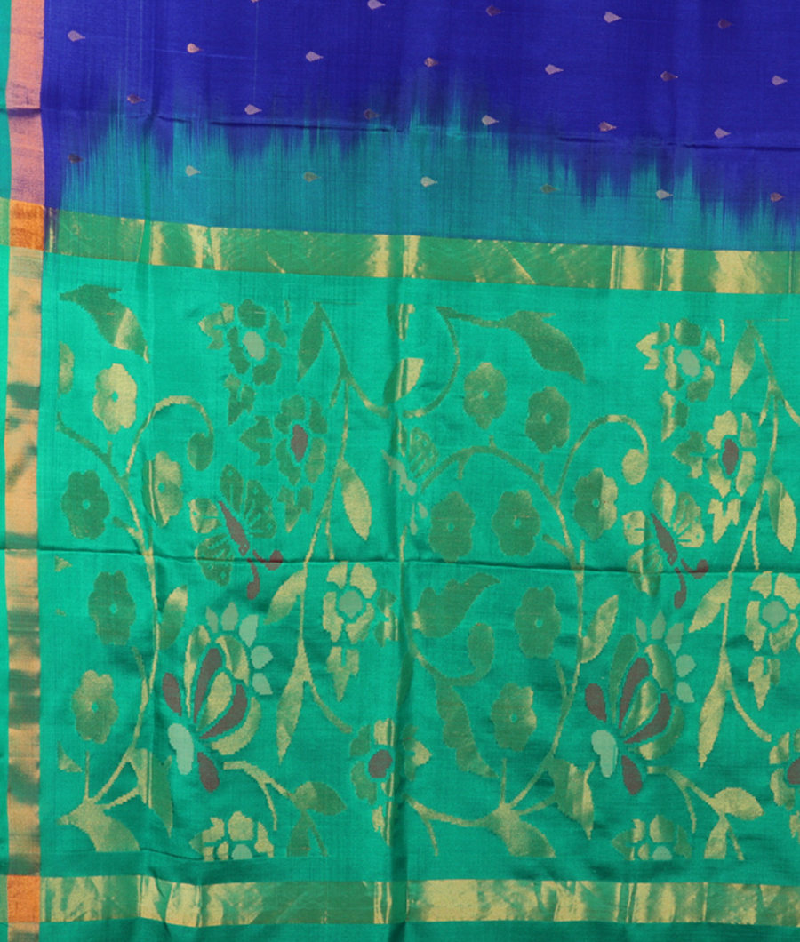Blue  Uppada Silk Saree T2963044