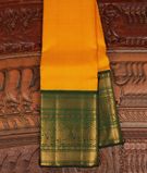 Yellow Handwoven Kanjivaram Silk Saree T2767921