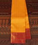 Yellow Handwoven Kanjivaram Silk Saree T2737801