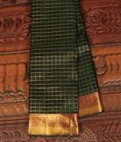 Green Handwoven Kanjivaram Silk Saree T2385261