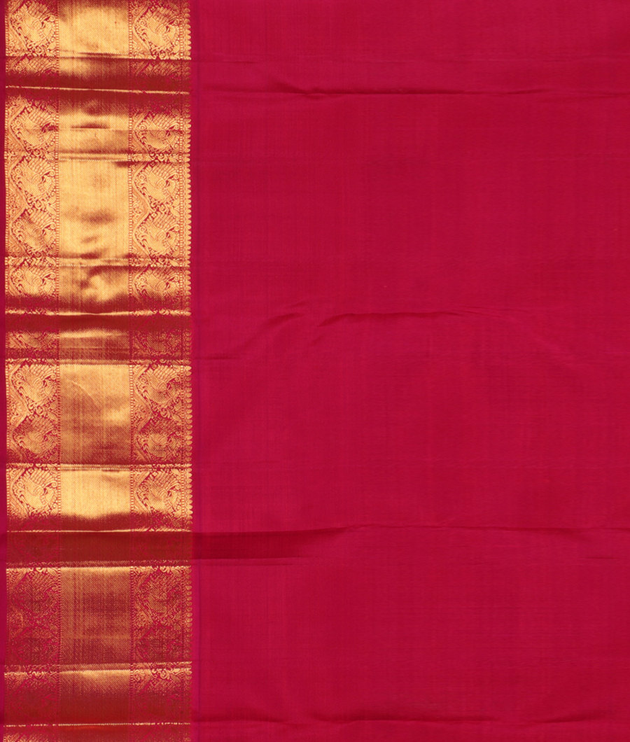 Mehndi Green Handwoven Kanjivaram Silk Saree T2957203