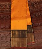 Yellow Handwoven Kanjivaram Silk Saree T2721441