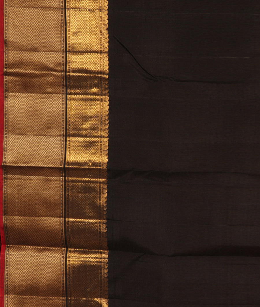 Yellow Handwoven Kanjivaram Silk Saree T2721443