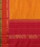 Yellow Handwoven Kanjivaram Silk Saree T2512754