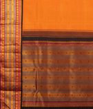 Yellow Handwoven Kanjivaram Silk Saree T2267664