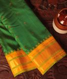 Green Gadwal Silk Saree T2347081