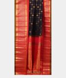 Dark Blue Gadwal Silk Saree T2779082